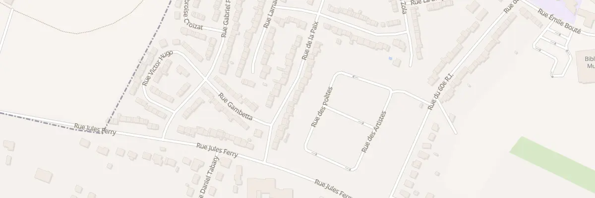 Plan du 28 Rue de la Paix à Ailly-sur-Somme