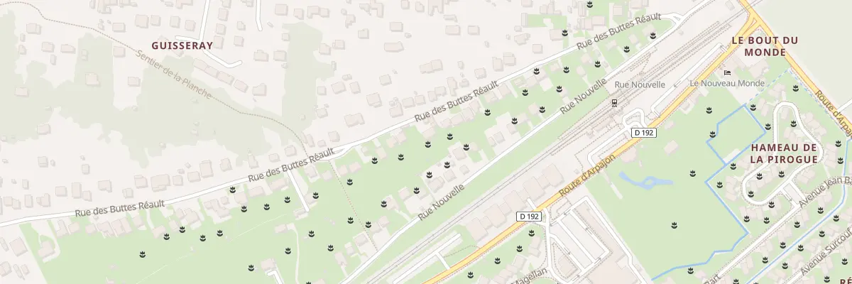 Plan du 35 Rue des Buttes Réault à Breuillet