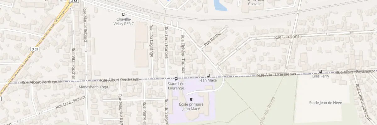 Plan du 7 Rue Elphège Thomas à Chaville