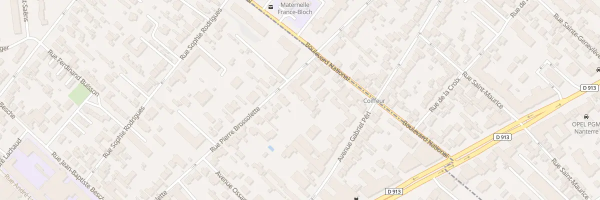 Plan du 138 Rue Pierre Brossolette à Rueil-Malmaison