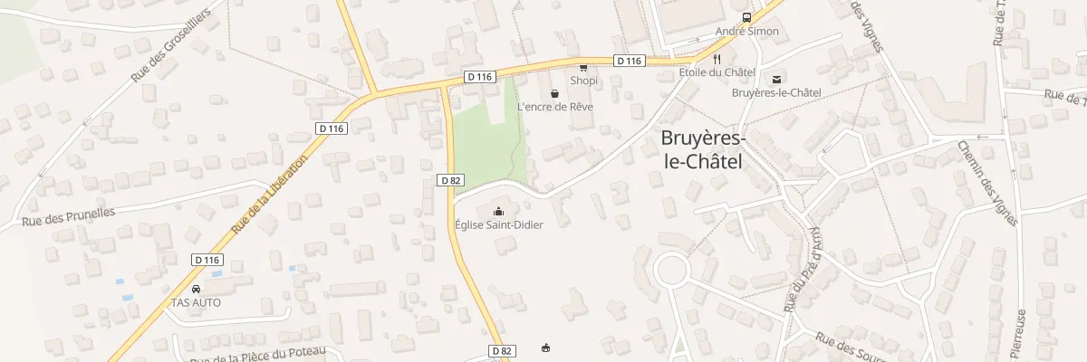 Plan du 12 Rue de la Fontaine Bouillant à Bruyères-le-Châtel