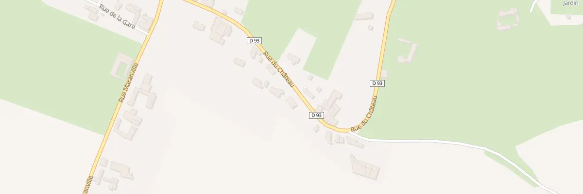 Plan du 12 Rue du Chateau à Verchin