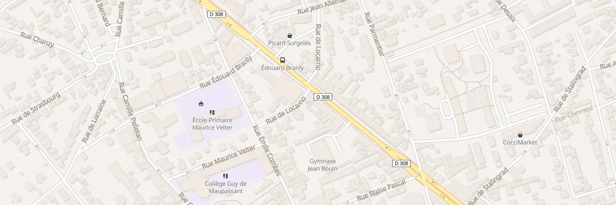 Plan du 63B Bd Henri Barbusse à Houilles