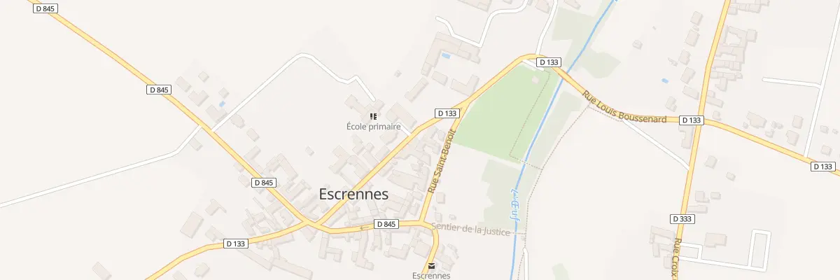 Plan du 5015 Rue Louis Boussenard à Escrennes