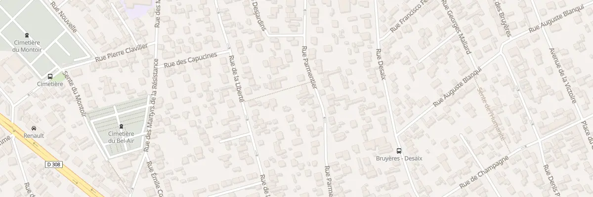 Plan du 97 Rue Parmentier à Houilles