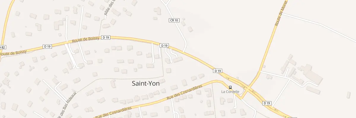 Plan du 58 Rte de Boissy à Saint-Yon