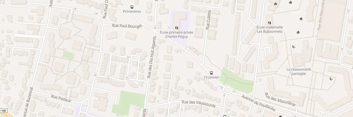 Plan du 62 Rue du Gen Carrey de Bellemare à Rueil-Malmaison