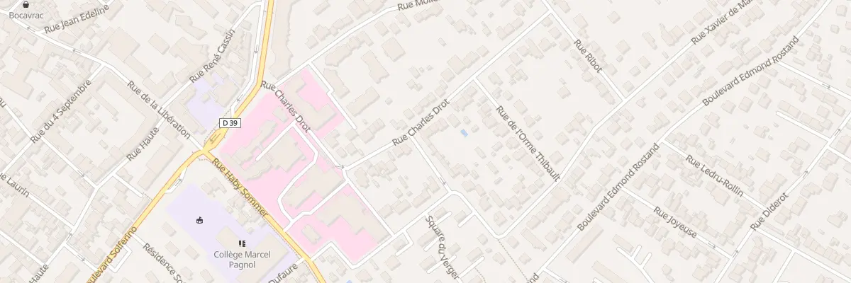Plan du 22 Rue Charles Drot à Rueil-Malmaison