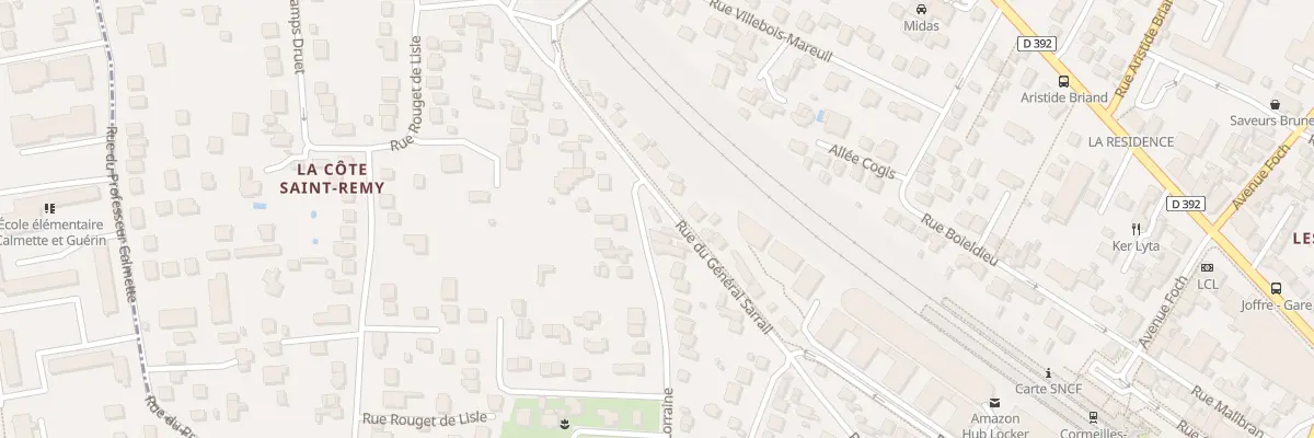 Plan du 11 Bd de Lorraine à Cormeilles-en-Parisis