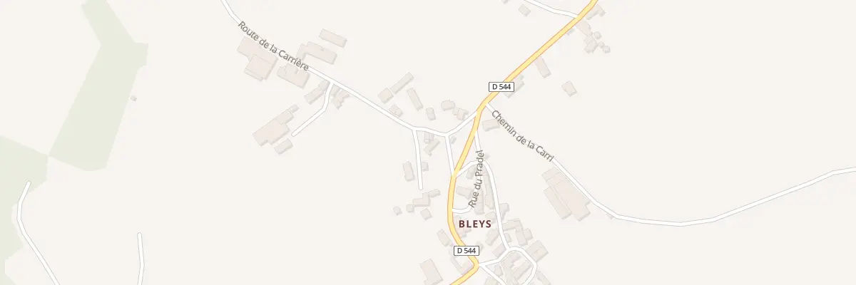 Plan du 5151 Bleys à La Capelle-Bleys