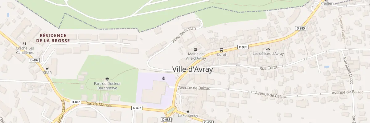 Plan du 7 Rue de Saint-Cloud à Ville-d’Avray