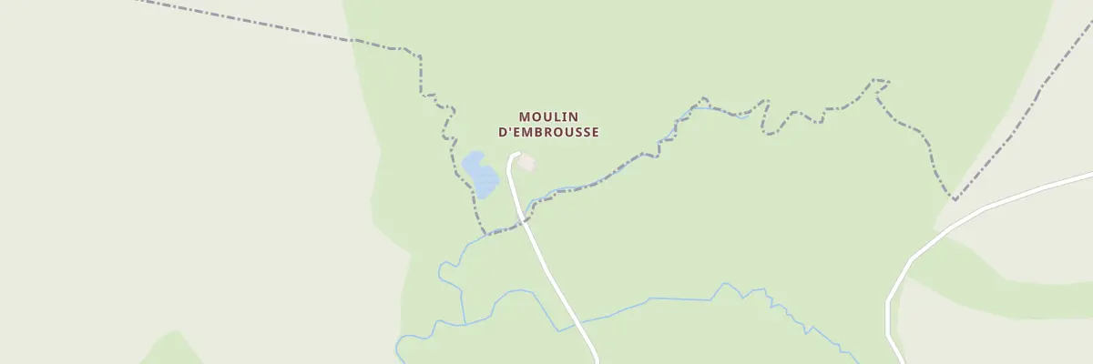 Plan du 5101 Moulin d’Embrousse à Rilhac-Xaintrie
