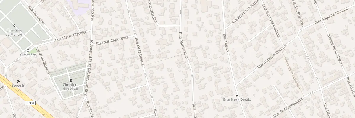 Plan du 97B Rue Parmentier à Houilles
