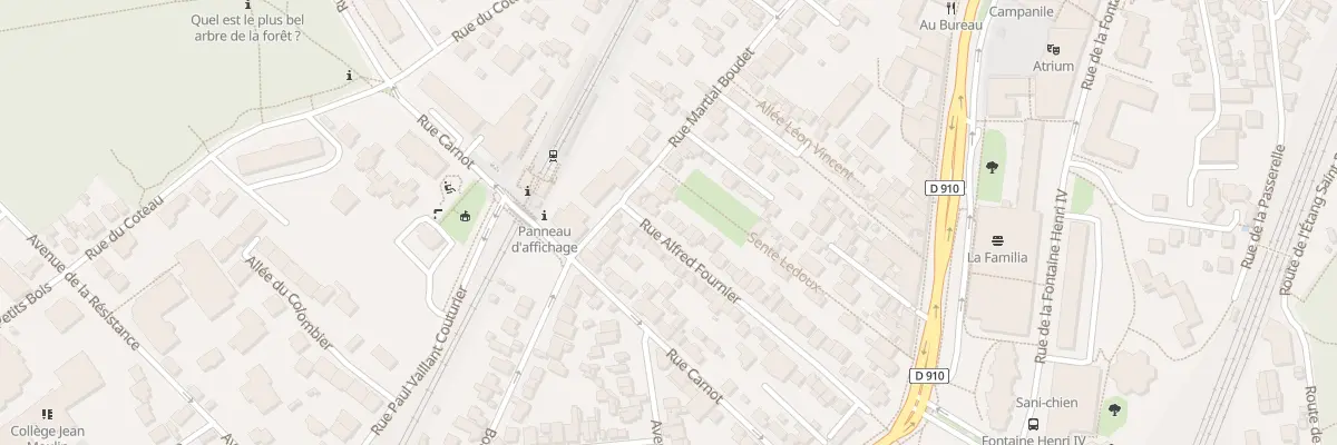Plan du 40 Rue Alfred Fournier à Chaville