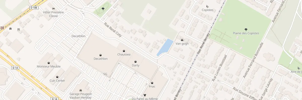 Plan du 57 Rue René Coty à Herblay-sur-Seine