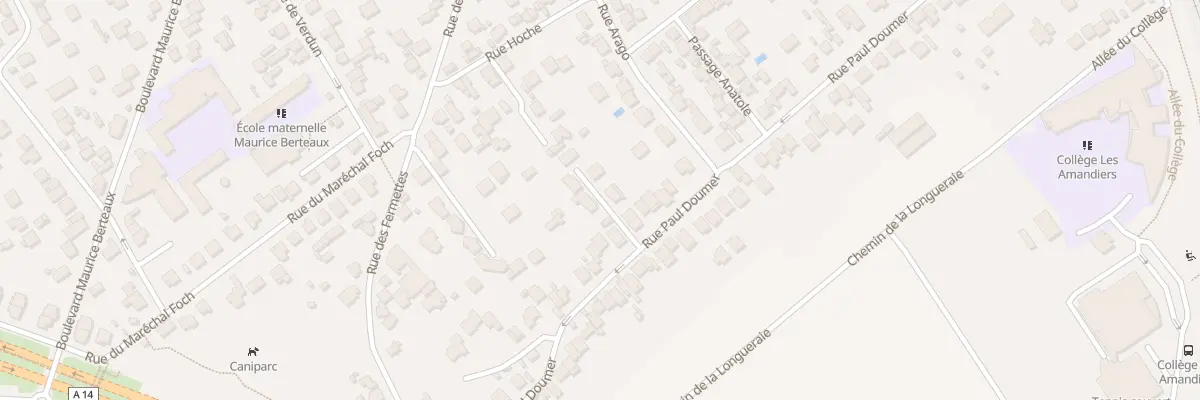 Plan du 152 Rue Paul Doumer à Carrières-sur-Seine
