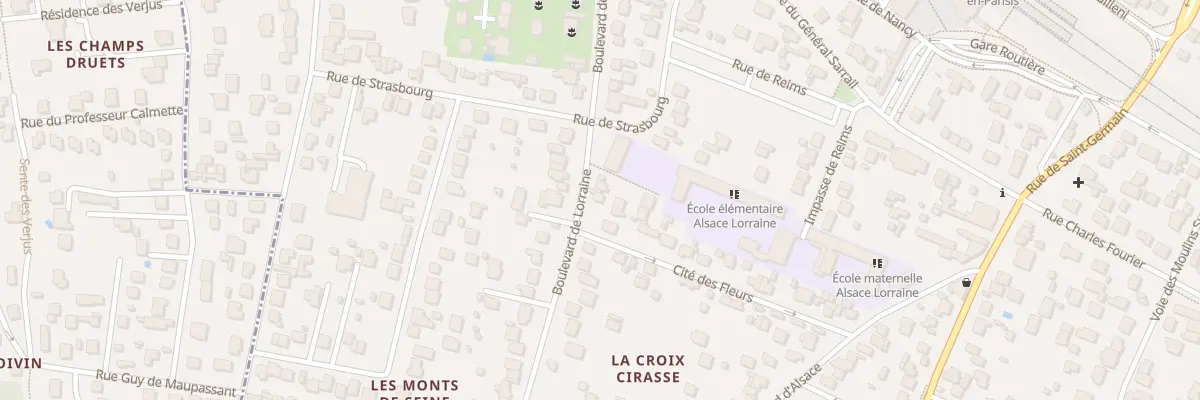 Plan du 61 Bd de Lorraine à Cormeilles-en-Parisis