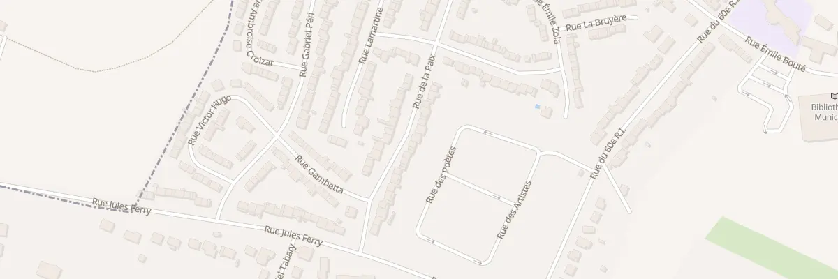 Plan du 22 Rue de la Paix à Ailly-sur-Somme