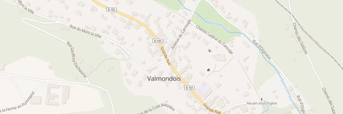 Plan du 46 Gr Grande Rue à Valmondois