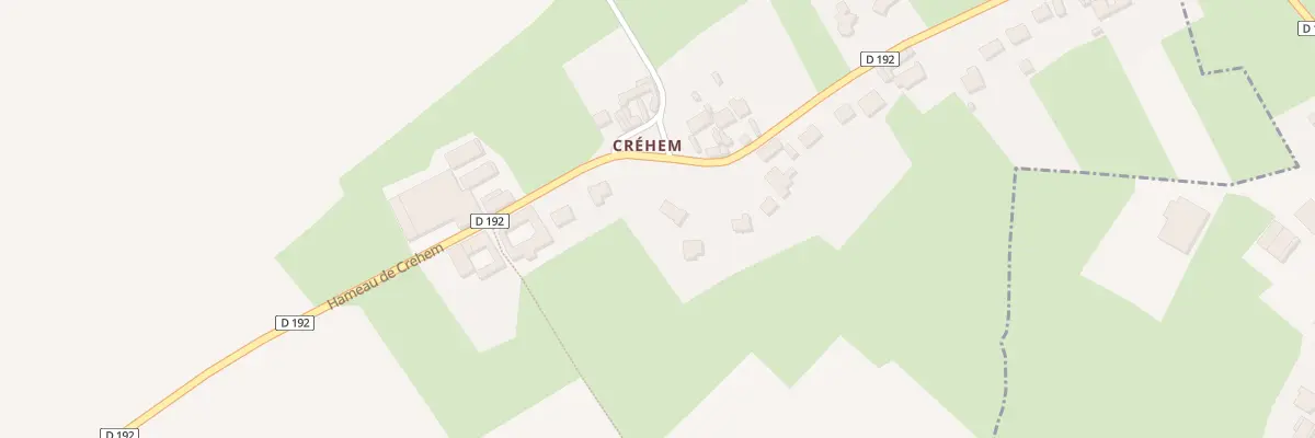 Plan du 12B Ham de Crehem à Remilly-Wirquin