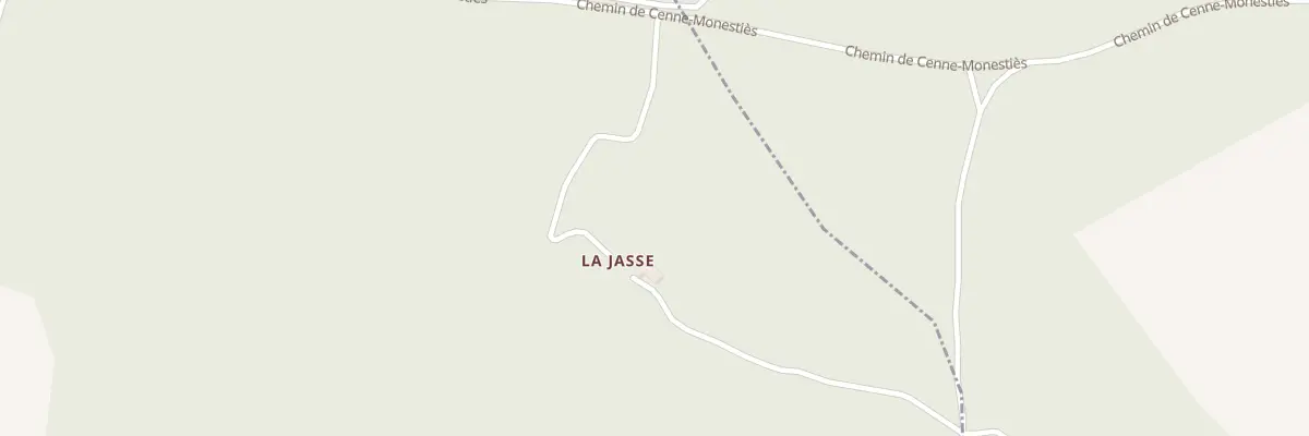 Plan du 5121 A la Jasse à Saint-Martin-le-Vieil
