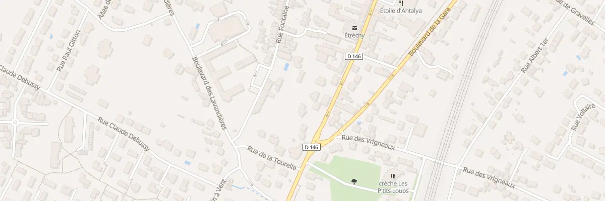 Plan du 76 Rue Grande Rue à Étréchy