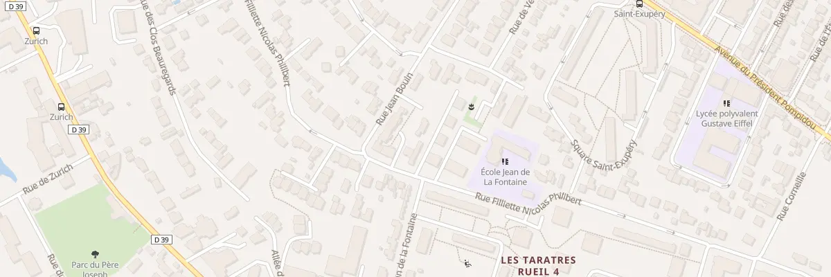 Plan du 127B Rue Ftte N Philibert à Rueil-Malmaison
