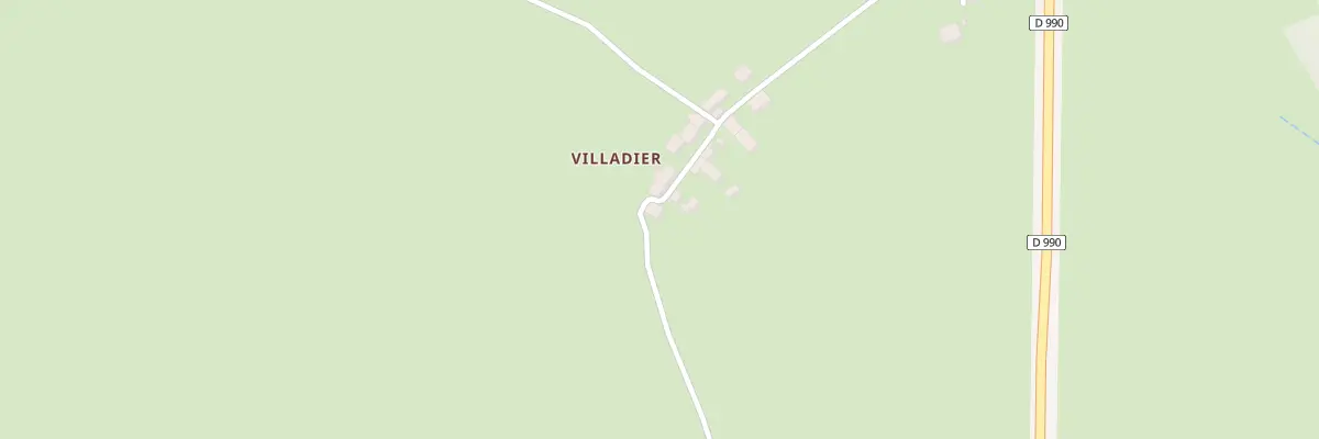 Plan du 14 Villadier à Issoudun-Létrieix