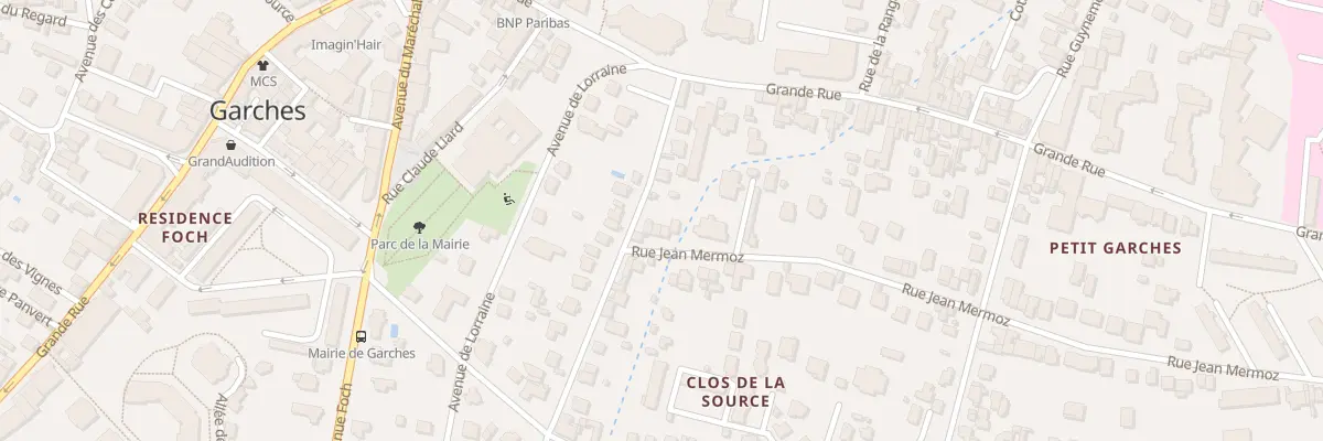 Plan du 82 Rue Jean Mermoz à Garches