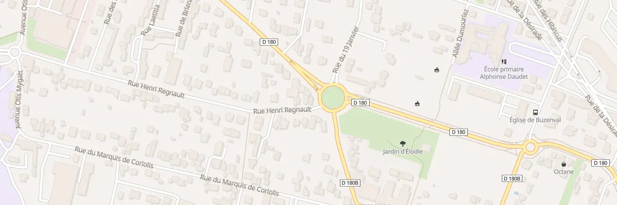 Plan du 2 Rue Henri Regnault à Rueil-Malmaison