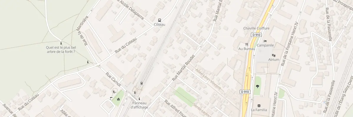 Plan du 44A Rue Martial Boudet à Chaville
