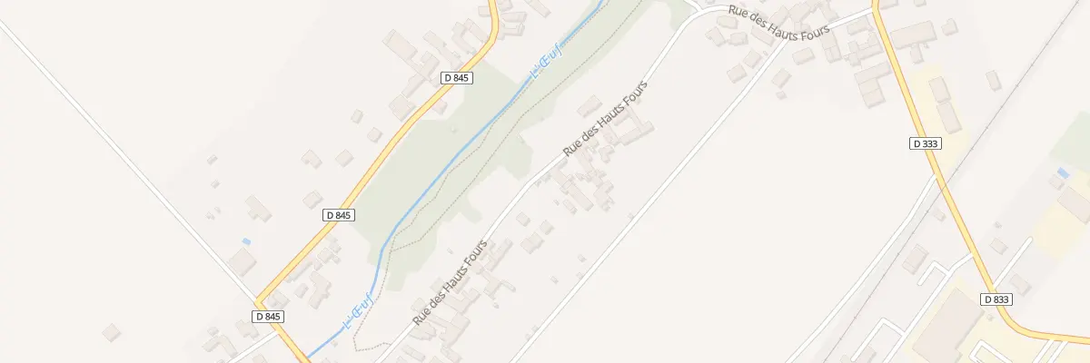 Plan du 41 Rue des Hauts Fours à Escrennes