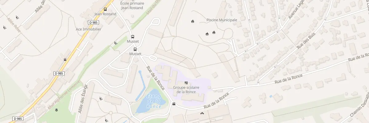 Plan du 3 Rue de la Ronce à Ville-d’Avray