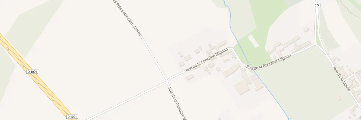 Plan du 440 Rue de la Fontaine Mignon à Ponchon