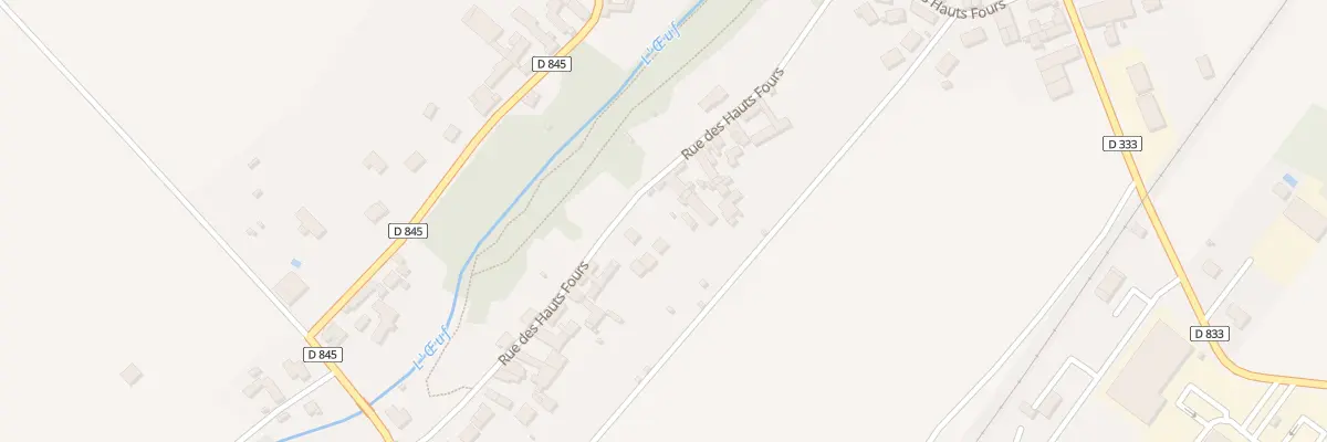 Plan du 37 Rue des Hauts Fours à Escrennes