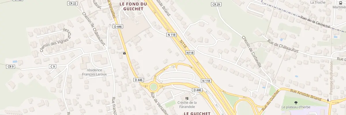 Plan du 38 Rue de Versailles à Orsay