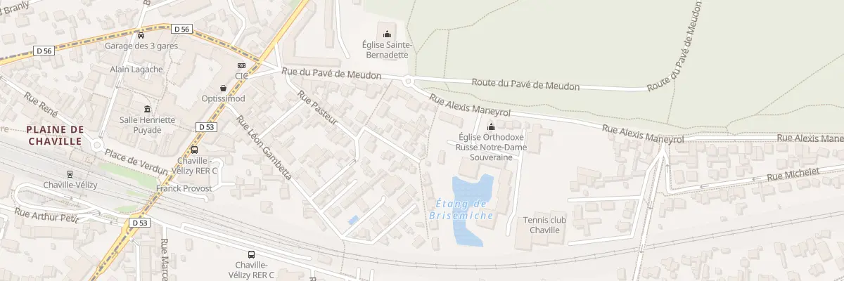 Plan du 8 Rle de l’Etang à Chaville