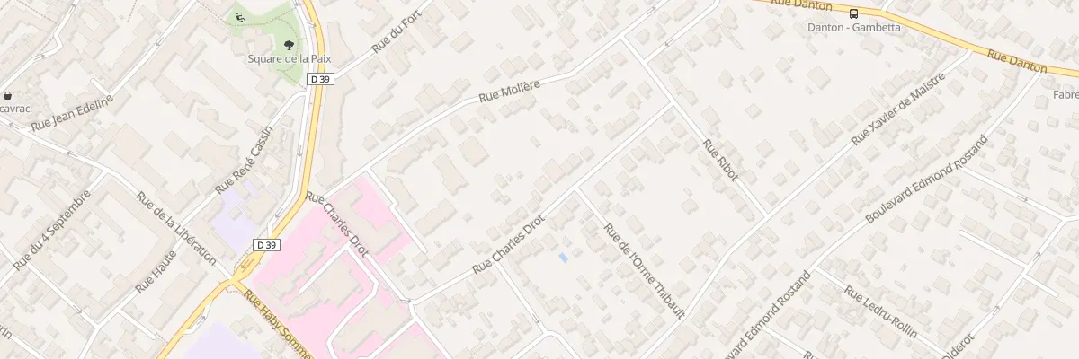 Plan du 55 Rue Charles Drot à Rueil-Malmaison