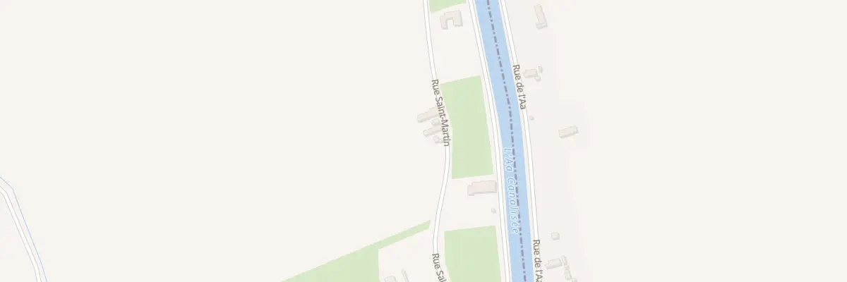 Plan du 1988 Rue Saint Martin à Ruminghem