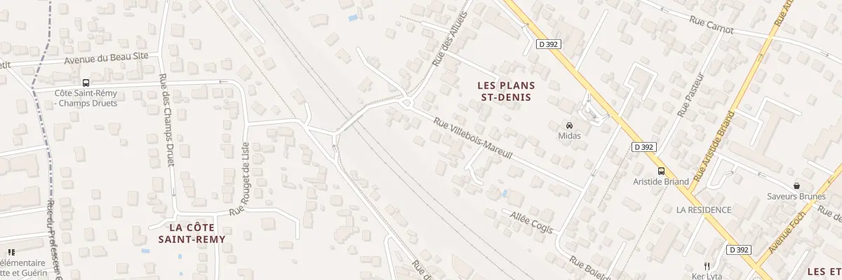 Plan du 11 Rue Villebois Mareuil à Cormeilles-en-Parisis