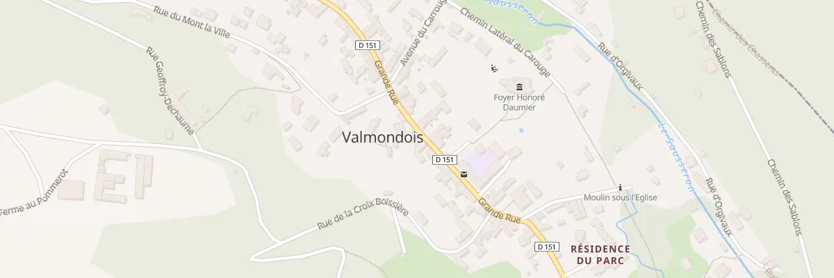 Plan du 65 Gr Grande Rue à Valmondois