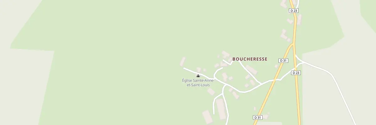Plan du 16 Boucheresse à Clairavaux