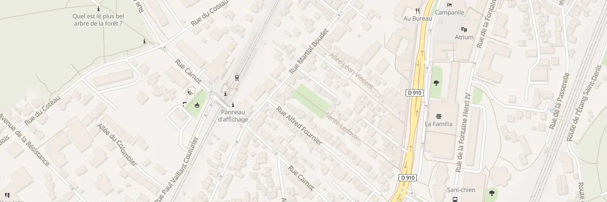Plan du 55 Rue Martial Boudet à Chaville