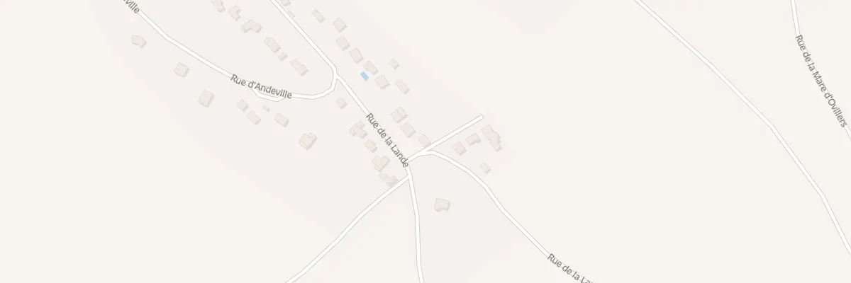 Plan du 6 Rue de la Lande à Mortefontaine-en-Thelle
