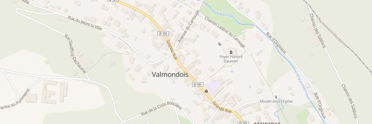 Plan du 42 Gr Grande Rue à Valmondois