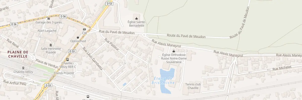 Plan du 4 Rle de l’Etang à Chaville
