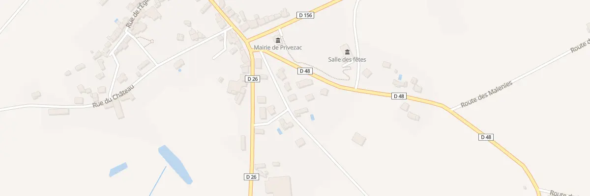 Plan du 5144 Le Verdier à Privezac
