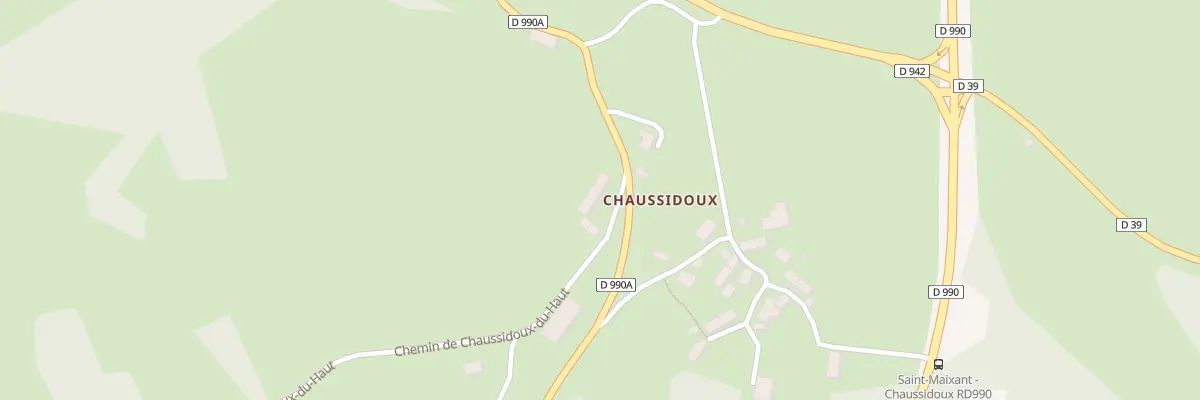 Plan du 5085 Chaussidoux à Saint-Maixant