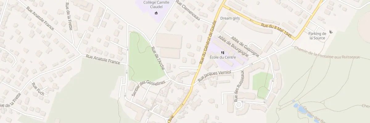 Plan du 3T Rue du General de Gaulle à Montigny-lès-Cormeilles
