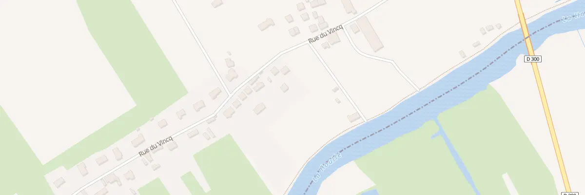 Plan du 43A Rue de Vincq à Houlle
